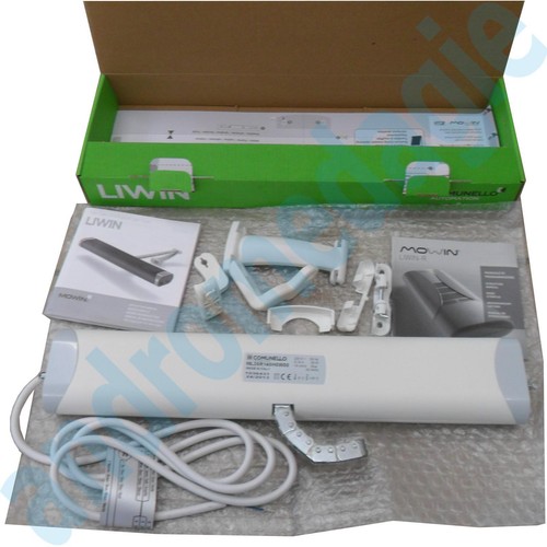 LIWIN RADIO 350N 230V WHITE + R1 CONTROL WHITE + SUPPORT DORMER WINDOW WHITE NL6 - Imagen 4 de 10