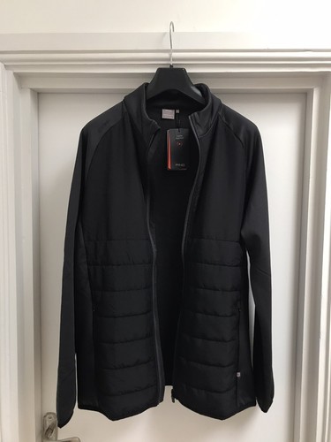Ping Arlo Sensorwarm Golf Jacket, Size Large, Black & Dark Grey, New with Tags - Picture 5 of 6