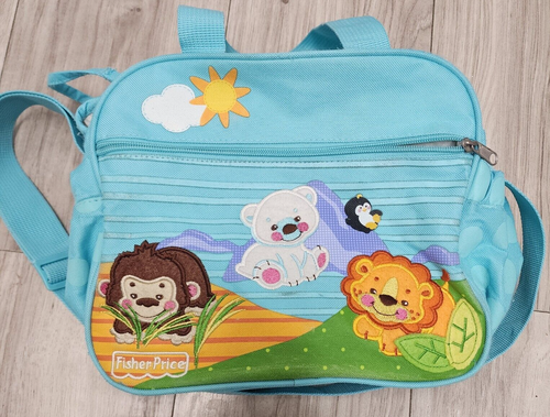 Fisher Price Precious Platet Diaper Bag Cooler Bag 12" - Picture 6 of 11