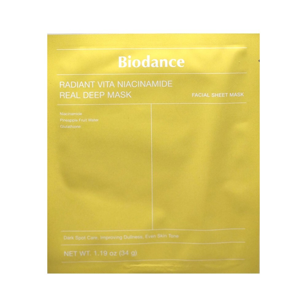BIODANCE] Radiant Vita Niacinamide Real Deep Mask - 1pcs | eBay