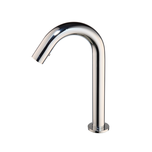 Chrome Bathroom Faucet Automatic Sensor Touchless Commercial Free Hand Mixer Tap - Picture 4 of 7