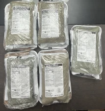 Chef 5 Minute Meals Inspection 5 Meals MRE Camping Individual Single Meals