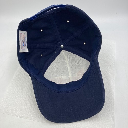 NWT New NOS Vintage Pro Rodeo Hat Cap USA Cowboy Horse Fuzzy Logo Snapback Blue - Picture 10 of 13