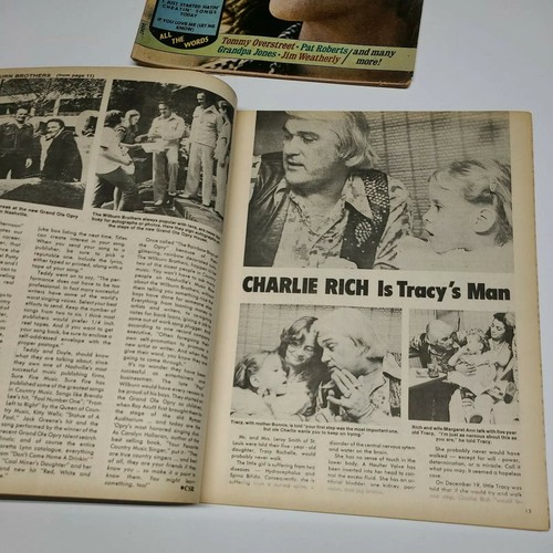 COUNTRY SONG ROUND UP May 1973, August 1974, July 1976 Music Magazine - Imagen 9 de 10