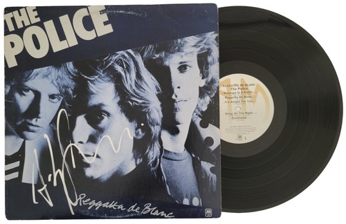 Andy Summers Signed The Police Reggatta de Blanc Album Proof Autographed Vinyl - Picture 2 of 6