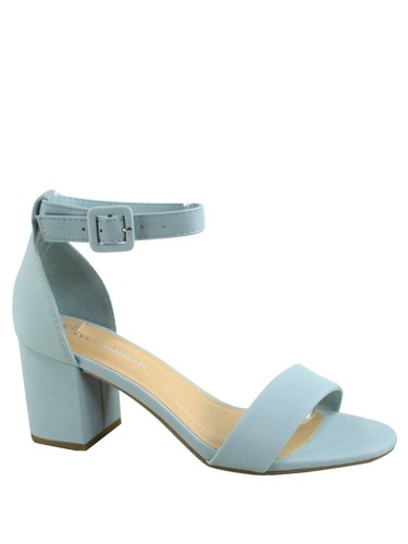 NEW Women's Color Ankle Strap Chunky Low High Heel Dress Party Sandal Shoes - Picture 41 of 41