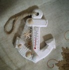 Nautical Wood Anchor Thermometer