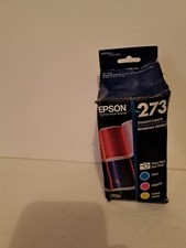 Epson 273 (T273520) Color Ink Cartridge - Cyan Magenta Yellow Black 