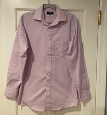 Chaps Men’s Essential Wrinkle-Free Dress Shirt – Size Small (14–14.5 | 32/33)