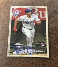 2024 Topps Chrome Lids Mitchell Ness Exclusive Wyatt Langford SP #31 Rookie RC