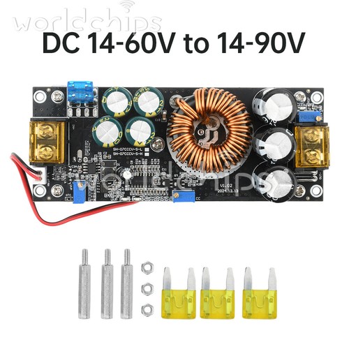 1200W 20A Boost Power Supply Module DC-DC Boost Adjustable Voltage Converter - Picture 20 of 22