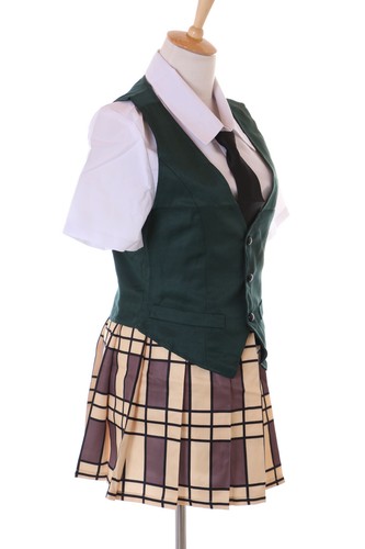 MN-198 Citrus Aihara Mei Schuluniform 4-Teile Set Anzug Kostüm Anime Cosplay - Bild 7 von 7