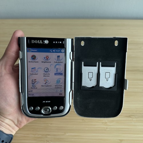 Dell Axim x50 HC03UL Handheld Mobile PDA Pocket Personal Computer - TESTED - Photo 3 sur 11