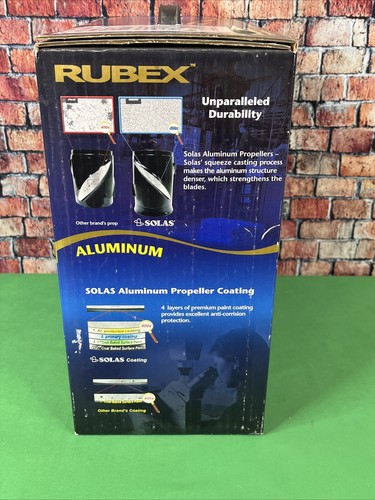 Solas Rubex 3 Propeller 11.1in Diameter 13 Pitch R 3 Blade Aluminum. NEW - Picture 5 of 6