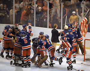 8/"x10/" Color Photo 1980 USA Miracle On Ice Celebration