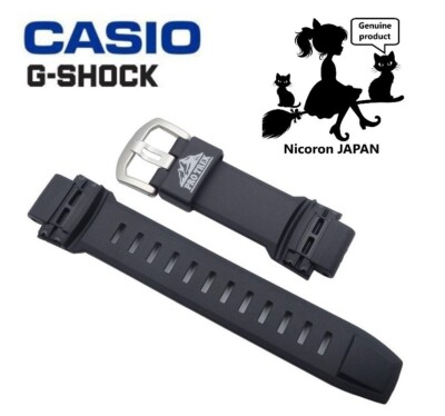 CASIO PRO TREK Ersatzband Armband PRG-200A-1 PRG-500-1 PRW-2000A-1 schwarz
