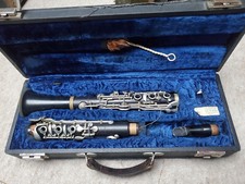 Nice wooden Bb Clarinet 6ring ALBERT System "Sonora" Oskar Adler missing barre