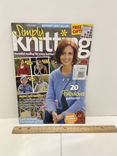 Britain's Simply Knitting Magazine, Dec, 2008, Nice Condition