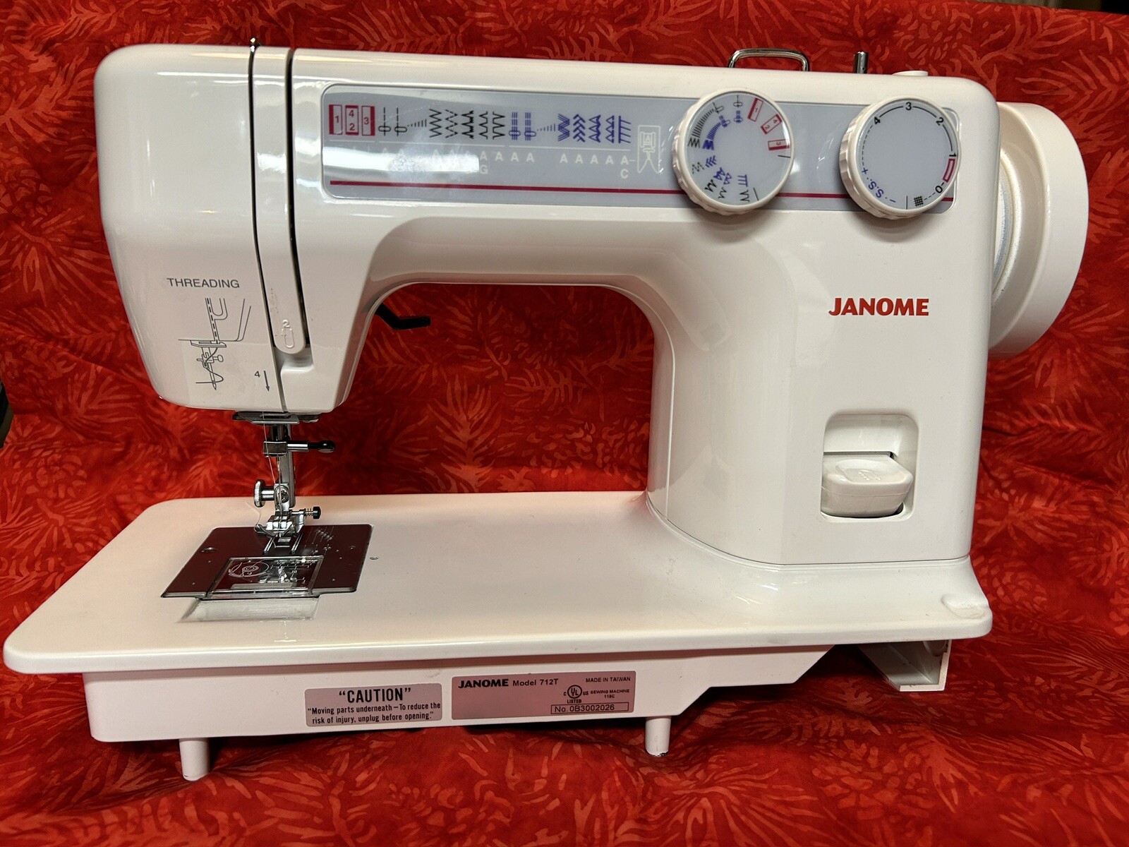 Janome 712T Treadle Mechanical Sewing Machine eBay