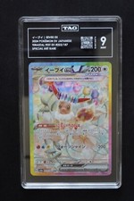 TAG 9 - Eevee ex SAR 223/187 sv8a Terastal Festival Japanese 2024 Pokemon Card