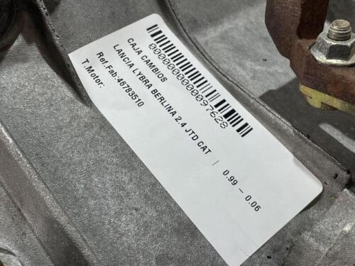 46783510 caja de cambios para LANCIA LYBRA BERLINA 2.4 JTD CAT 1999 97628 - Imagen 6 de 8
