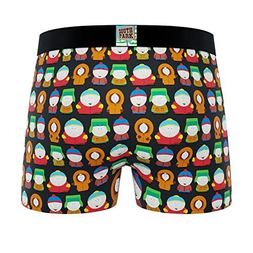 Calzoncillos boxer Crazy Boxer Personajes de South Park para hombre - pequeños (paquete de 3) - Imagen 6 de 7