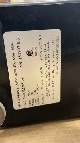 Fisher Scientific Heavy Duty Vortex Mixer 02216109 - Picture 2 of 2