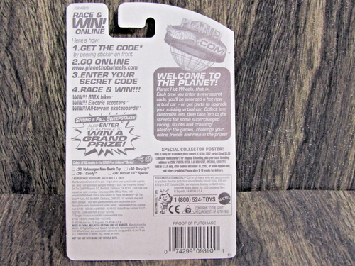 Vintage 2000-03 1ª Ed. Hot Wheels Tú eliges uno o varios nuevos $1,95-$9,95 - Imagen 262 de 332