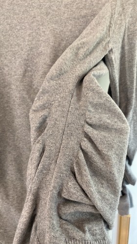 Frame Luxe Silk Blend Crew Neck Sweater Sz L Pre Owned - Picture 5 of 6