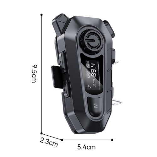 Bluetooth 5.4 Motorcycle Helmet Headset Headphone IPX6 Waterproof Earphone - Picture 13 of 13