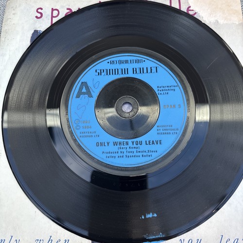 Spandau Ballet - Only When You Leave - SPAN 3 - Chrysalis - 7" Record - Picture 2 of 2