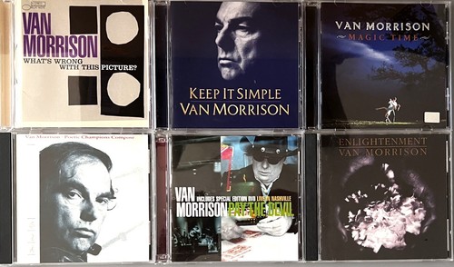 Van Morrison CD Lot of 6 w/CD/DVD Set-Poetic Champions-Magic Time-Enlightenment