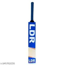 Durable  Strong Wooden Blue Beige SV LDR CT Cricket Bat for Boys Age 10-14