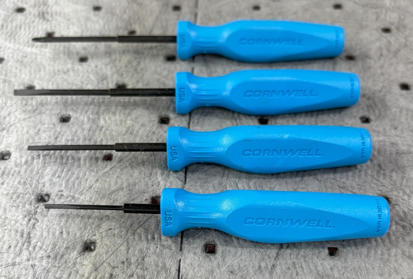 Cornwell Tools 4 Piece Micro Slotted & Phillips Screwdriver Set