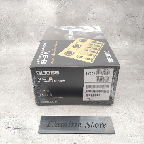 Guitarra Acústica BOSS VE-8 Vocal Multi Efectos Procesador Pedal Efector VE8 - Imagen 16 de 24