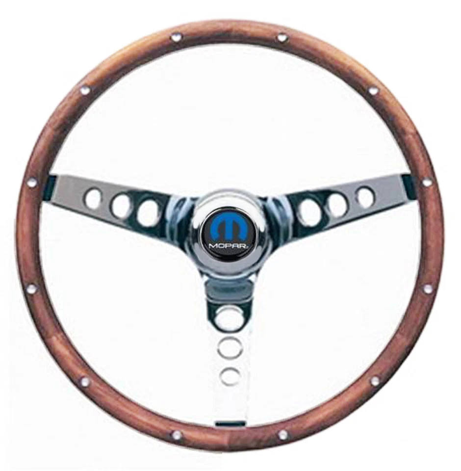 Dodge Van Dodge D 1970-1987 camioneta volante madera 13 1/2" clásico nogal Foto 2 de 4