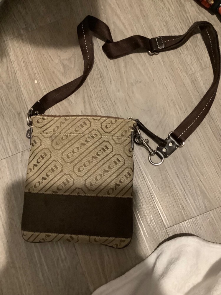 vintage coach shoulder purse