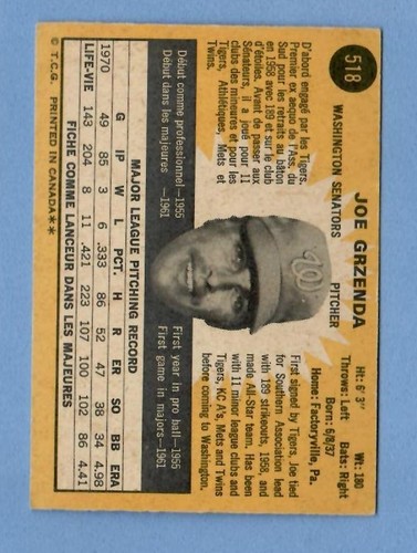 1971 OPC O-PEE-CHEE BASBALL YOU CHOOSE FROM LIST 227-752 *FLAT RATE S&H* HI #s - Picture 320 of 362