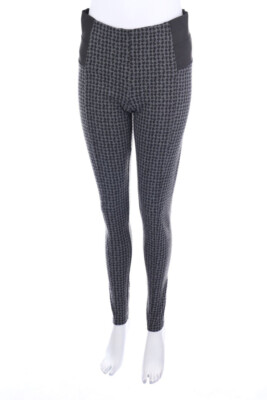 TEZENIS Leggings Muster L grau schwarz