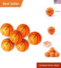 Mini Foam Basketball Stress Balls 24-Pack - Ideal for Stress Relief  Play