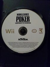 World Series of Poker: Tournament of Champions (Nintendo Wii, 2006), game disc