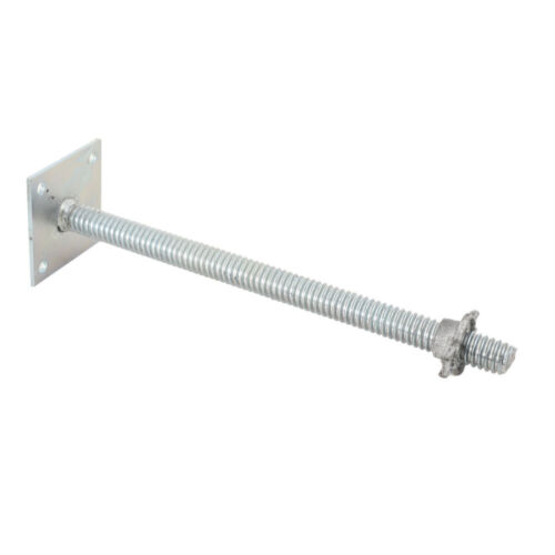 Verstellbare Nivellierverzinkte Schraubenheber 18" für Bäckergerüst, 4er Pack - Bild 7 von 12