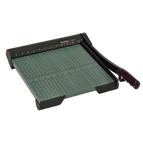 Recortador de papel de guillotina Martin Yale Premier W12 12" cortador de papel base de madera - Imagen 1 de 1