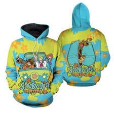 Scooby Doo Run Scooby Doo Friends On Mystery Machine 3D HOODIE Mother Day Gift
