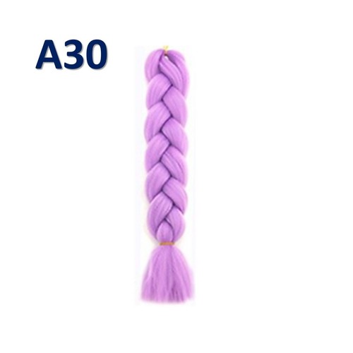 JUMBO Braiding Hair 60cm Hair Extensions Synthetic Fiber Crochet Braid Kanekalon - Picture 32 of 32