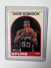 DAVID ROBINSON 1989 NBA HOOPS ROOKIE CARD #319 SAN ANTONIO SOURS “ADMIRAL” RARE
