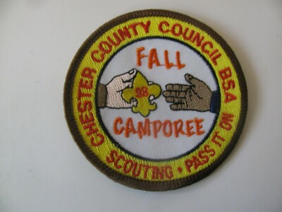 BSA Boy Scout Chester County Council Exton PA Patch NOS New Stock Free