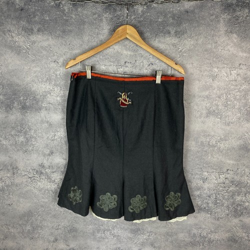 Women’s Odd Molly Wool Skirt Grey Size 3 - Picture 6 of 6