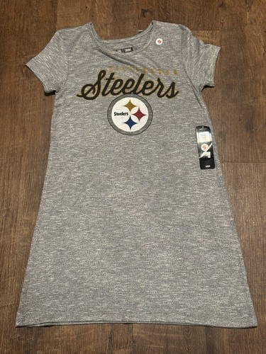 NWT Pittsburgh Steelers Women's T-Shirt/Night Shirt Small 🏈🖤💛