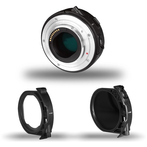 Meike MK-EFTM-C AF Lens Mount Adapter with VND UV for Canon EF/EF-S to EOS M - Picture 4 of 9